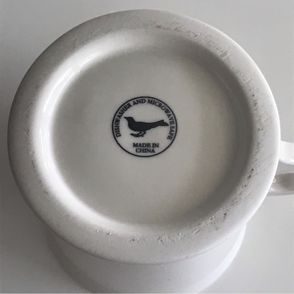 Anthropologie Initial "I" Monogram Classic Shaving Coffee Mug - Picture 9 of 12